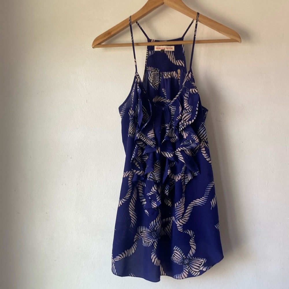 Rebecca Taylor 4 Mix and Mingle Silk Camisole Top